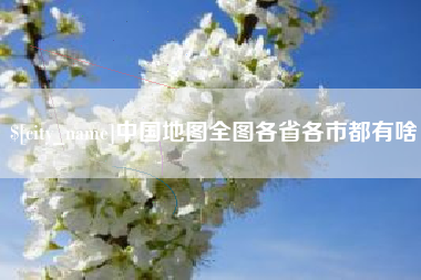 莱州中国地图全图各省各市都有啥
