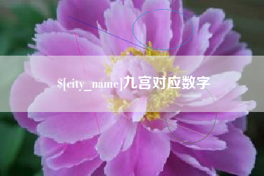 莱州九宫对应数字