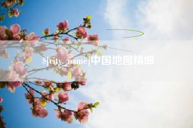 莱州中国地图精细