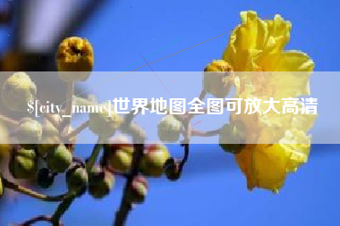 莱州世界地图全图可放大高清