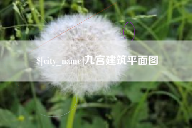 莱州九宫建筑平面图
