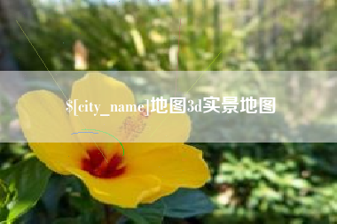 莱州地图3d实景地图