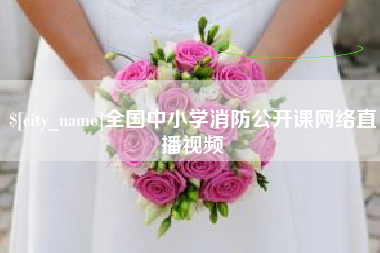 莱州全国中小学消防公开课网络直播视频