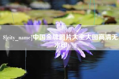 莱州中国金牌图片大全大图高清无水印