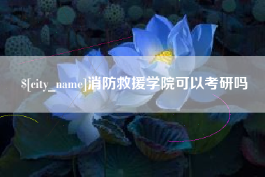 莱州消防救援学院可以考研吗