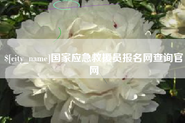 莱州国家应急救援员报名网查询官网