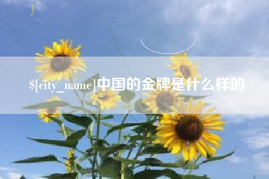 莱州中国的金牌是什么样的